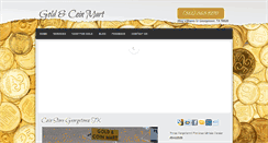 Desktop Screenshot of goldandcoinmart.com